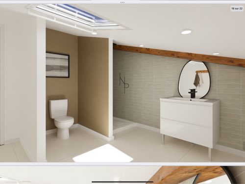 Opération de rénovation immobilière — 127 sous comble