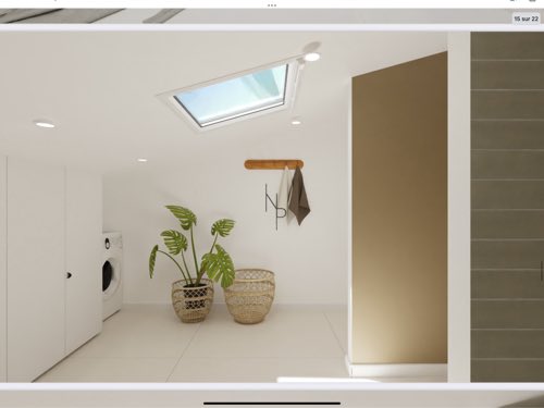 Opération de rénovation immobilière — Sous combles appartement