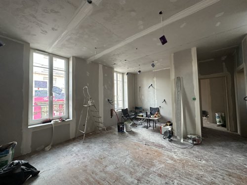 Opération de rénovation immobilière — 123 rue albert thomas